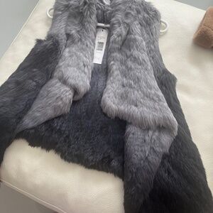 Real Rabbit Fur Vest